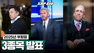 2025년 부활할 3종목 발표 #XRP