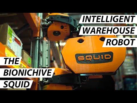 The BionicHIVE SqUID Warehouse Robot Uses AI and Machine Learning for Organized Packaging and Storage