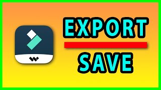 How to Export / Save a video in Filmora X - Tutorial (2022)