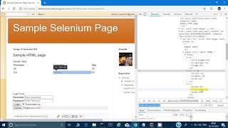 How to access an element in Table with Selenium Webdriver