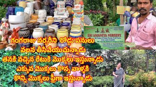 Discount rates లో మొక్కలు కొన్నవారికి Free మొక్కలు