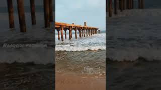 COLACHEL BEACH BRIDGE | COLACHEL BEACH | BEAUTY OF NATURE | KANYAKUMARI DISTRICT #shorts