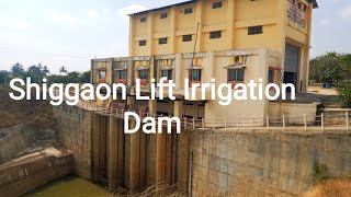 Shiggaon Lift Irrigation Scheme \u0026 Barrage @ Halasur Varada River, Haveri | Karnataka Neeravari Nigam