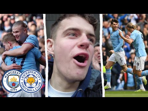 HAALAND Equals ANOTHER Record As City BEAT The Foxes | Man City 3-1 ...