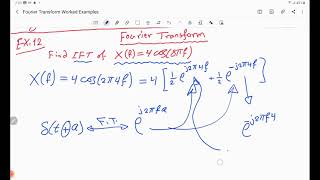 Fourier Transform Solved Examples (#12)