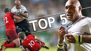 TOP 5 Most Dangerous Fijian Rugby Players