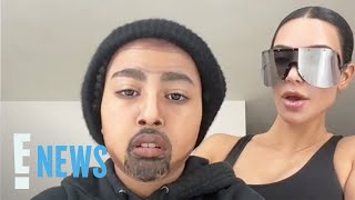 North West Dresses Up As Her Dad Kanye West in New TikTok Video | E! News