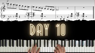 Day 10 - 7 Ways to Practice F Bebop \u0026 Mixolydian Scales | 30 Day Jazz-Blues Piano Challenge