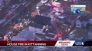 2 adults, 1 child killed in fire at Kittanning home