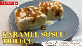 ŞİPŞAK TATLI ! Dr. OETKER İLE KARAMELLİ TRİLEÇE DENEDİM | NEFİS SÜTLÜ TATLI