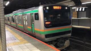 E231系1000番台ヤマU532編成恵比寿発車