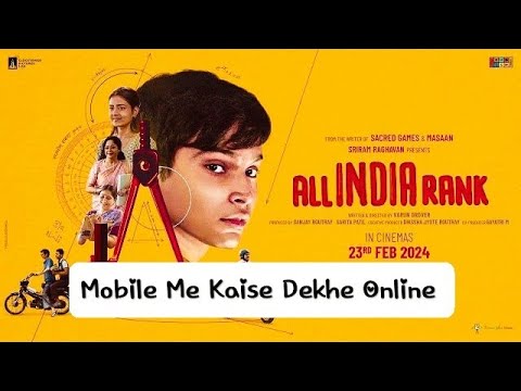 All India Rank New Bollywood Movie Ott Release Date | All India Rank ...