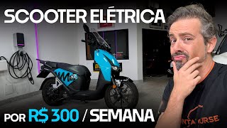 TREZENTINHOS POR SEMANA: VALE a PENA a scooter elétrica por aluguel da Vammo?