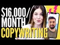 How Sam Made $16K In ONE Month From Freelance Copywriting (8 Months After Starting)