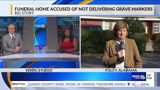 Foley funeral home investigated: Families claim headstones paid for, never delivered