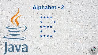 alphabet pattern using java. Print B