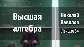 Лекция 84 | Высшая алгебра | Николай Вавилов | Лекториум