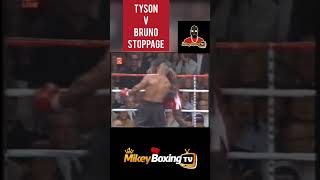 Mike Tyson Stoppage #tyson #boxing #highlights