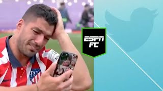 Luis Suarez’s emotional phone call after winning La Liga | #Shorts | ESPN FC