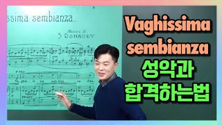 Vaghissima sembianza 잘 불러서 입시에 성공하는 법 - 성악 일타 강사 김지훈 T