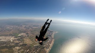 Jump 40 - Skydiving - Coach speed jump - Fail