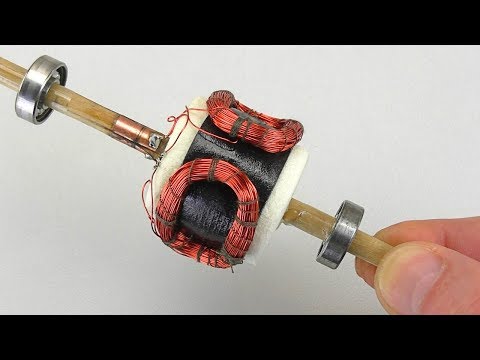 Simple MOTOR without Magnets and without a Core Simple MOTOR without Magnets and without a Core