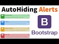 Auto Hiding Bootstrap Growl Alerts | Notification Success Failure Messages | Simplest & Easiest