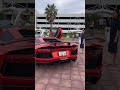 やっぱこのアヴェンタ古いね〜w でもいい音！ lamborghini バーンアウトランボルギーニ short