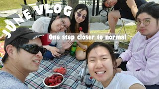 JUNE VLOG | Entering Stage 1 of Ontario re-opening | Lots of eating and bbqing