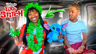 LEAVING THE HOUSE FULLY DRESSED AS LILO TO SEE HOW MY BOYFRIEND REACTS...*HILARIOUS*