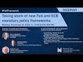 Taking stock of new Fed and ECB monetary policy frameworks