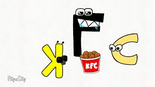 Alphabet lore at KFC |MEME| (Flipaclip) Episode 1