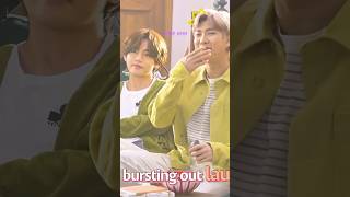 RM's Reaction When Taehyung Speaks English 🤣🤣 #shorts #bts #rm #taehyung