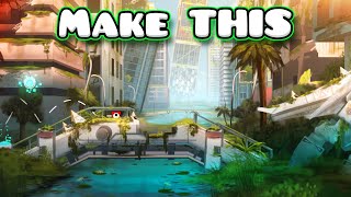How to Make 3D LEVELS In a 2D Game