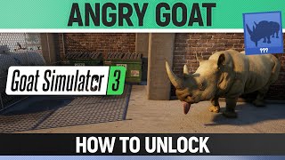 Goat Simulator 3 - Angry Goat - How to Unlock Goat