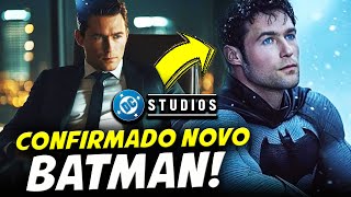 AGORA É OFICIAL!! NOVO BATMAN no DCU CONFIRMADO POR JAMES GUNN, ROBERT PATTINSON ESTÁ FORA DO DCU