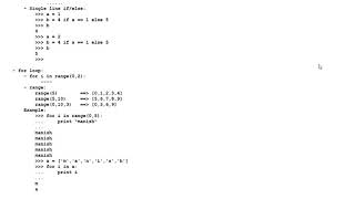 Python Tutorial : Day 5 (Flow Control: if/else, for, while loop)