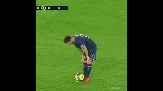Messi Freekick vs Lyon #Shorts #PsgvsLyon