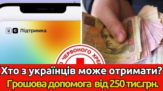 Нова грошова допомога від Червоного Хреста: хто може отримати