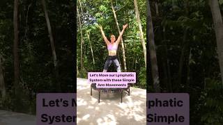 Lymphatic drainage benefits on the Trampoline #lymphaticdrainage #lymphaticsystem #trampoline
