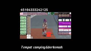 ID Sakura School Simulator Tempat camping/berkemah