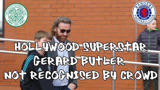 Celtic 1 - Rangers 1 - Hollywood Superstar Gerard Butler Not Recognised By Crowd - 01 May 2022