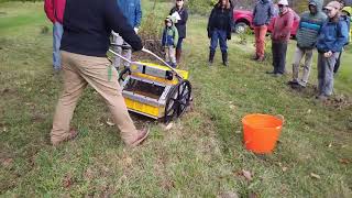 OrganicTools Silver Fox harvester Chestnuts Hemlock Grove Farm Workshop Demo