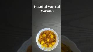 My Style Quail Egg/Kaadai Muttai Masala 😋#shortsfeed #shortsvideo #shorts