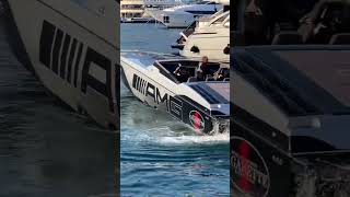 The Mercedes-AMG Cigarette Racing Project ONE performance boat