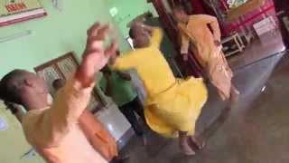 Vaishnava Devotees dancing in ecstasy at ISKCON Brahmapur | Hare Krishna Temple