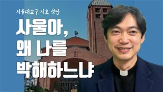 서울대교구 서초동 성당 | 사울아 왜 나를 박해하느냐