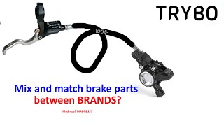 Mix \u0026 Match hydraulic brakes between brands?