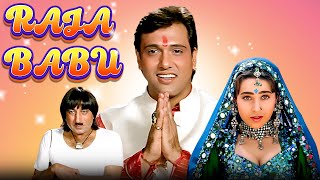 Raja Babu Classic Hindi Full Movie (1994) | Govinda, Karisma Kapoor, Gulshan Grover, Shakti Kapoor