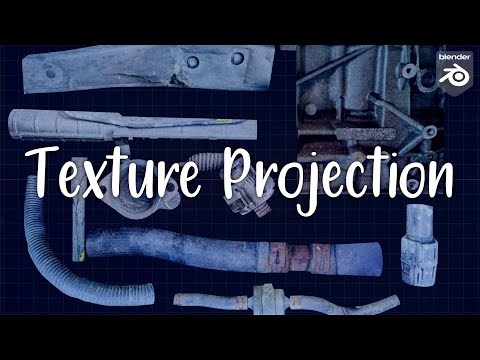 Quick Texture Projection (blender Tutorial) - YouTube